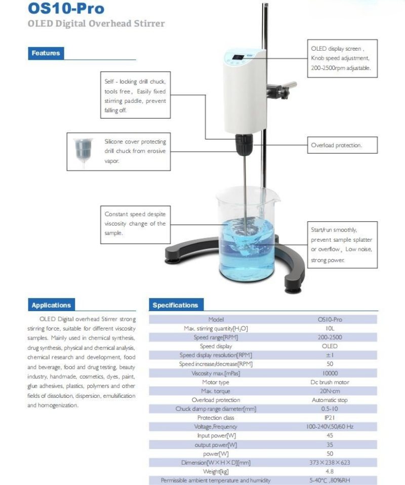 Mieszadło laboratoryjne WEIAI, – Lab Equipment recenzja i cena