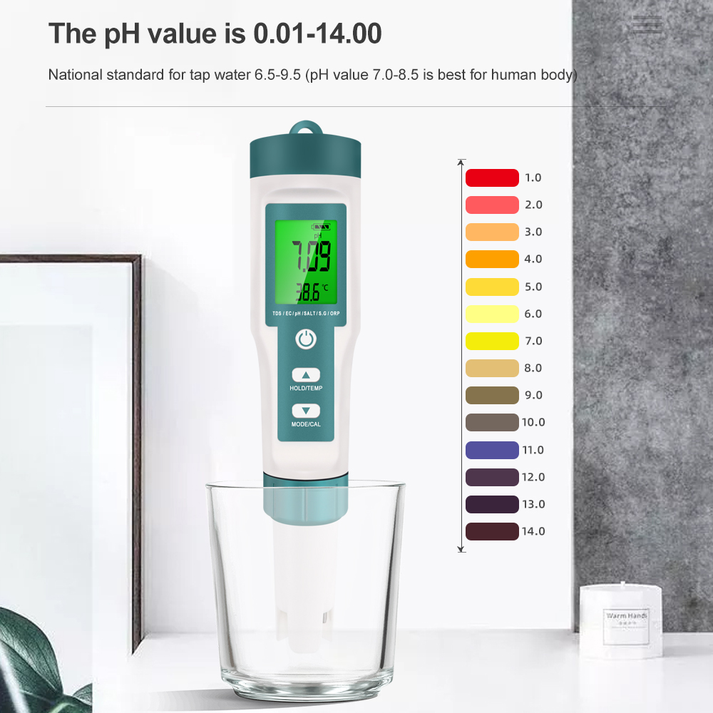 7 w 1 PH TDS EC ORP Miernik za – Ph Meter Digital Water Tester recenzja i cena