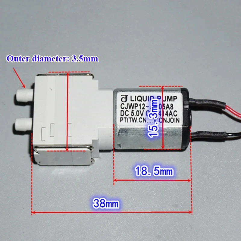 CONJOIN CJWP12 Mikro 030 Membr – Mini Peristaltic Pump 12V recenzja i cena